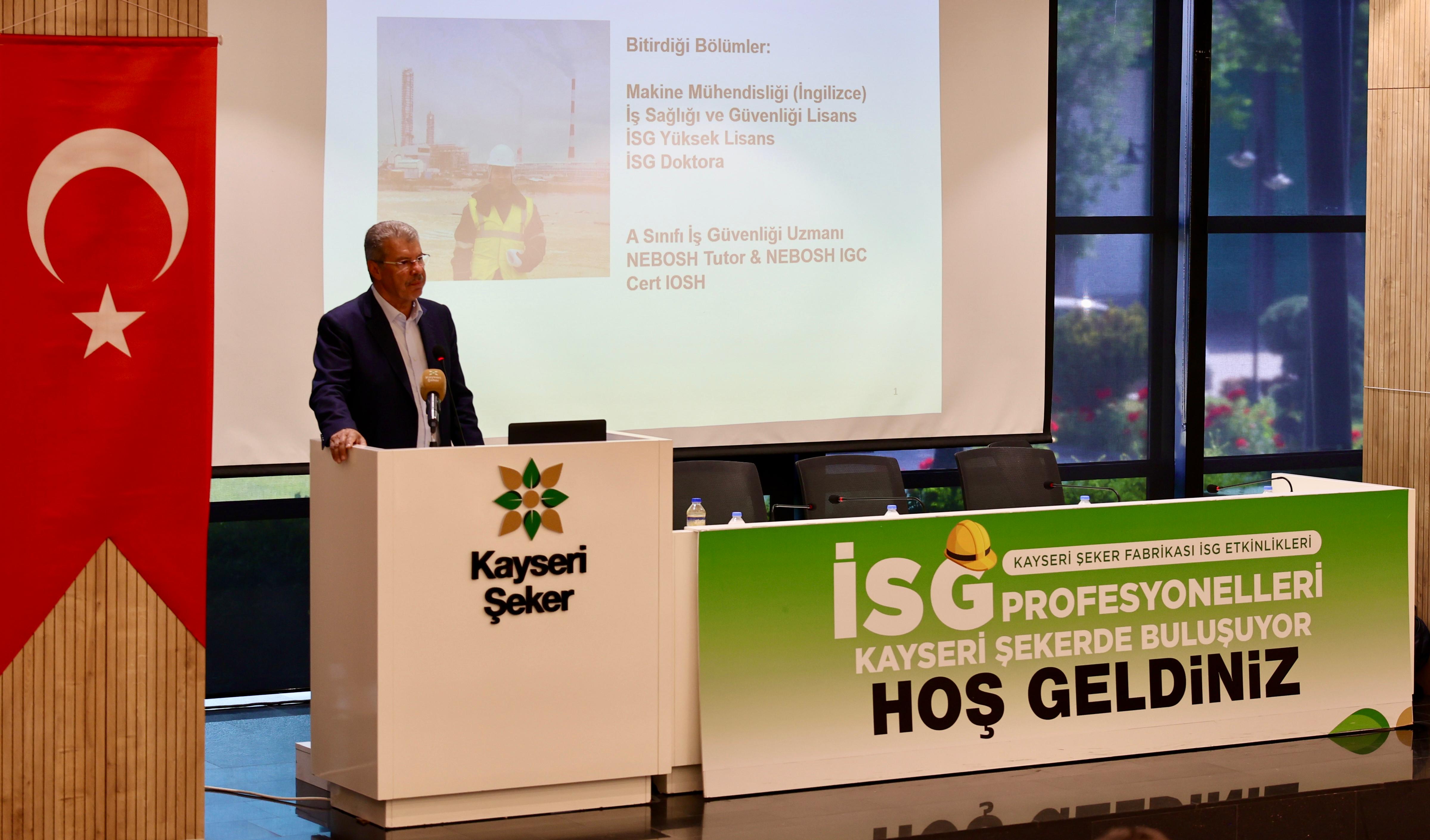 Kayseri Şeker, İş Sağlığı ve Güvenliği Alanında Türkiye Çapında ilk ve Örnek Bir Etkinliğe Ev Sahipliği Yaptı